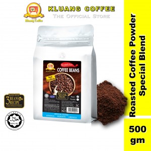 Kluang Cap Televisyen 100% Coffee Powder Special Blend with 3 Beans Recipe (500gm)